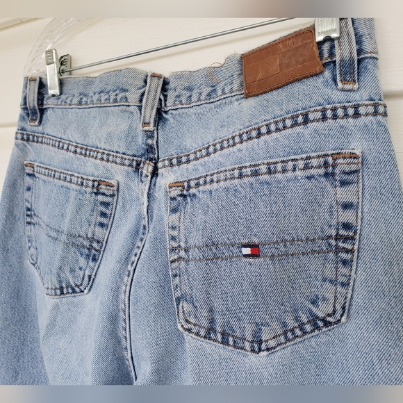 Y2K Tommy Hilfiger Light Blue Straight Leg Jeans!!! - Picture 5 of 12
